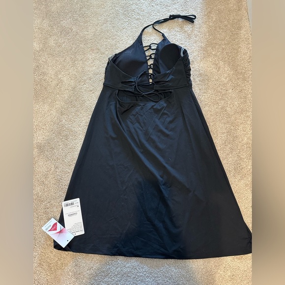 Athleta Loop swim dress black size Medium NWT - Picture 3 of 4